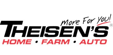 theisens hours|THEISENS HOME FARM AUTO OF AMES